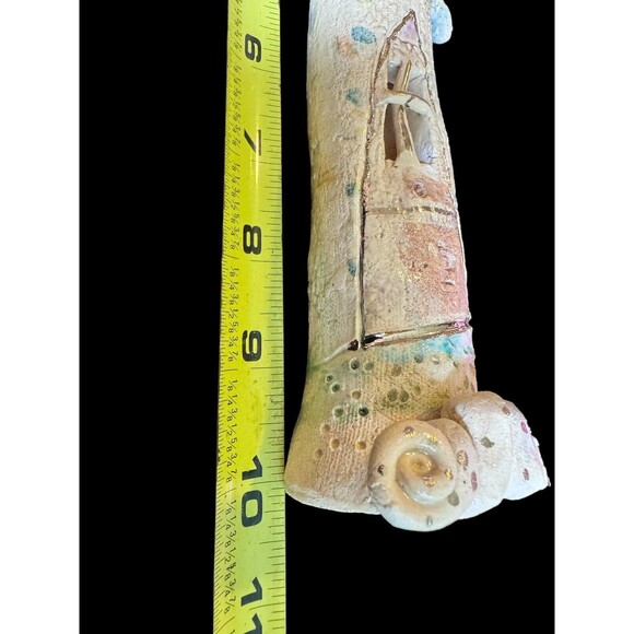 Signed Ceramic Sculpture by Pavlina Rymerova One Of A Kind Fine Art  10” Europe - Picture 8 of 12